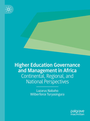 cover image of Higher Education Governance and Management in Africa